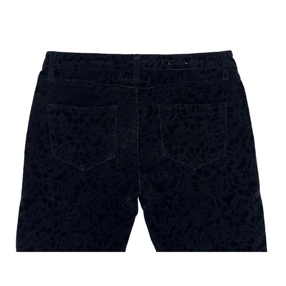 club monaco pants women black Velvet Damsk, size 4, dress pants - Picture 7 of 14